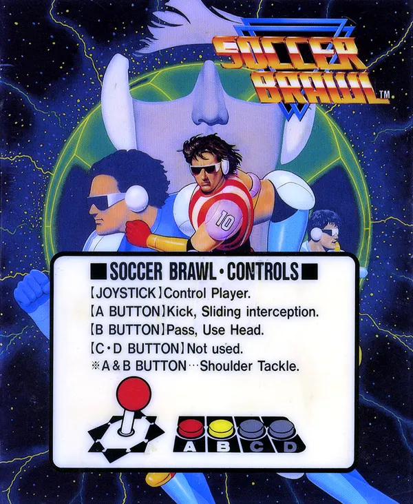 Soccer Brawl mini marquee